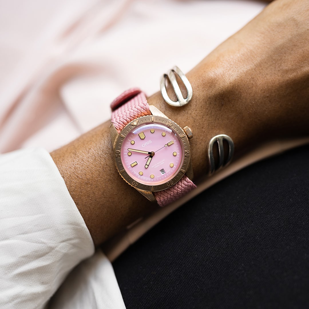 Divers Sixty-Five Cotton Candy - 01 733 7771 3158-07 3 19 04BRS | Oris